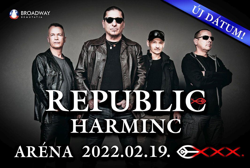 Republic 30 koncert az Arénában - új dátum
